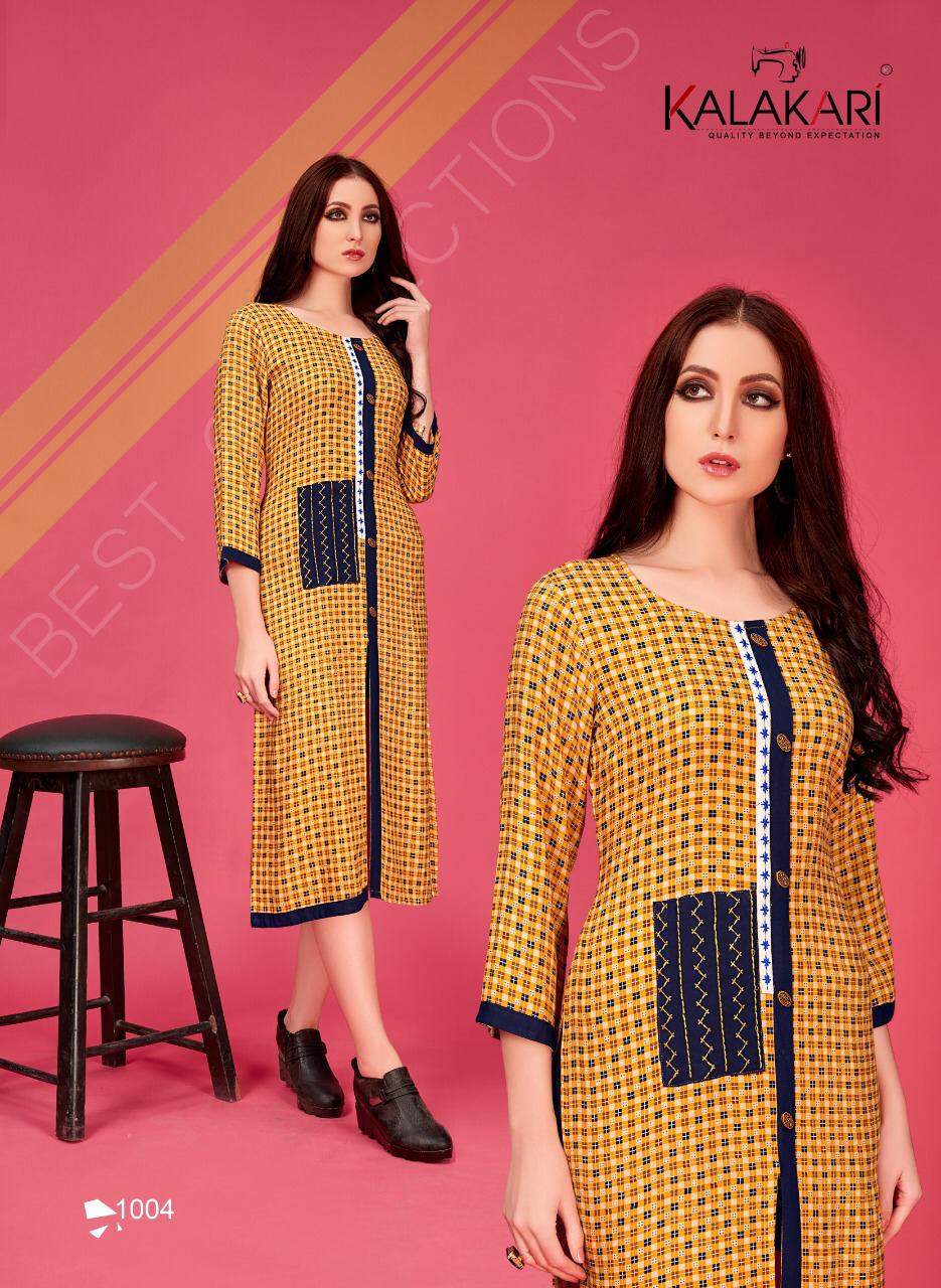 Kalakari Designer Messy Vol-2 Printed Kurti Kalakari Designer Messy Vol-2 Printed Kurti
